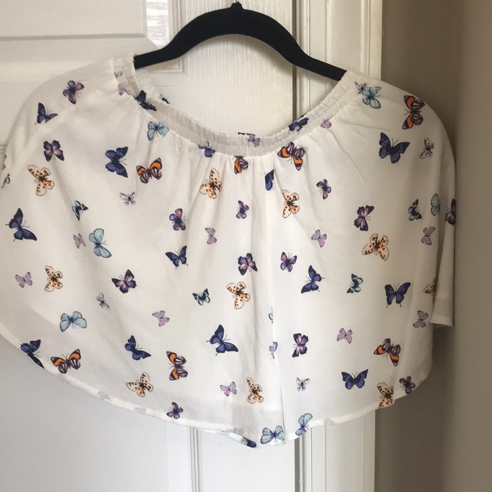 Forever 21 Butterfly Pattern Skort size S